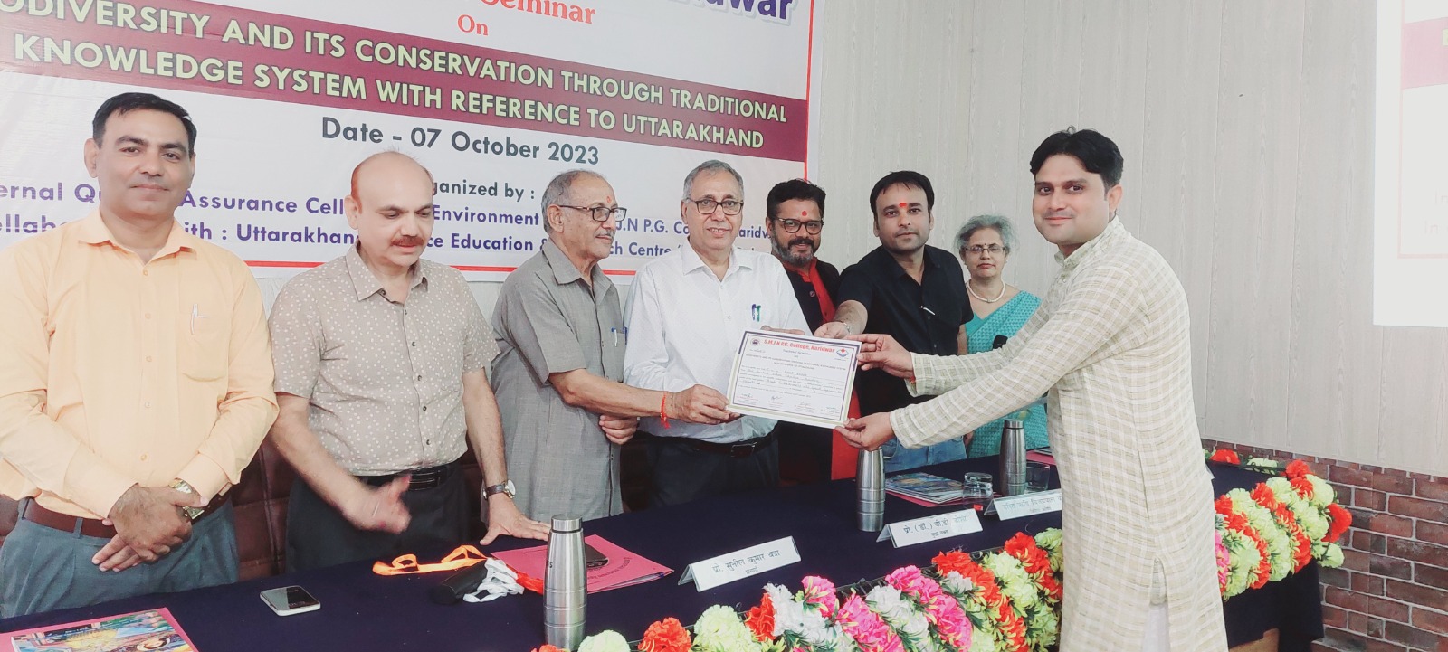 Glimpses of National Seminar